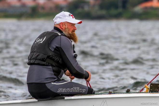 Jesper Strandberg - 2017 OK Dinghy European Championship ©  Robert Deaves